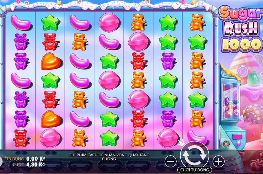 Gioi thieu game Sugar Rush 1000 12Bet